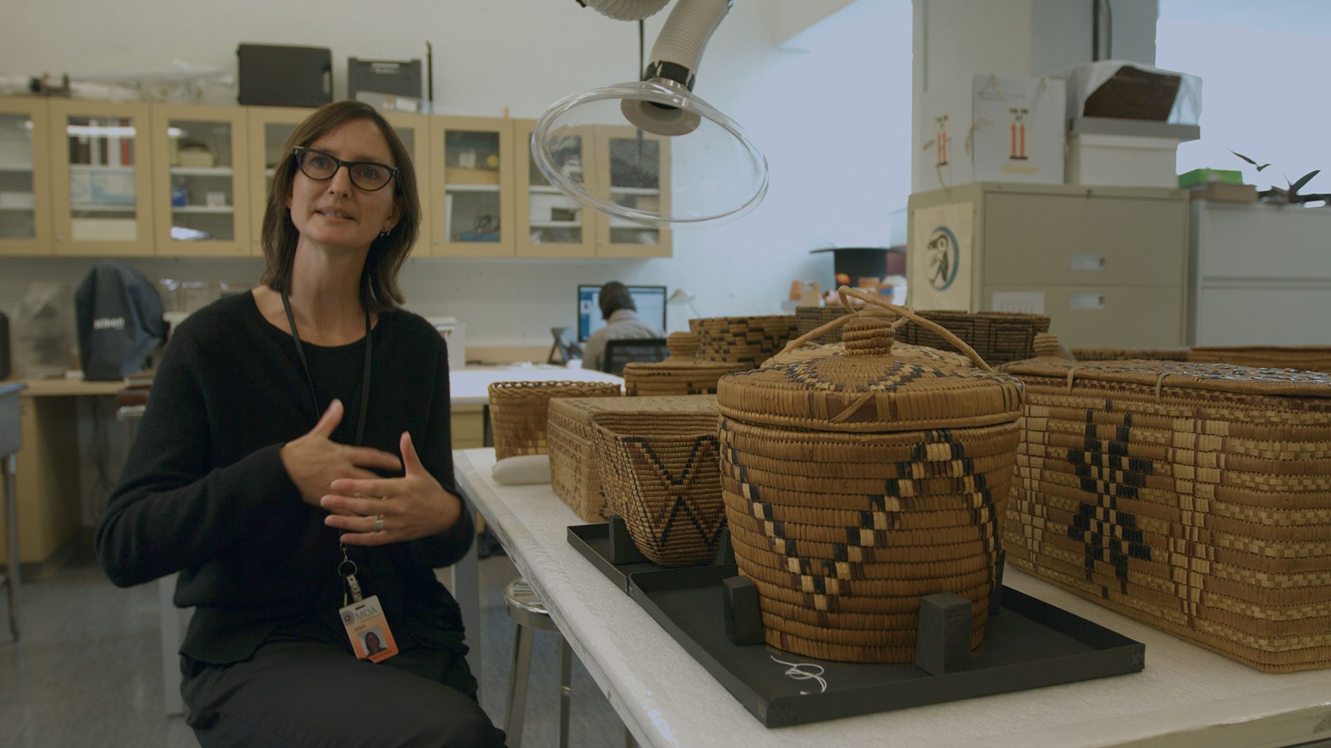 Heidi Swierenga conservator at the Museum of Anthropology talks about her work with Marc Johnson