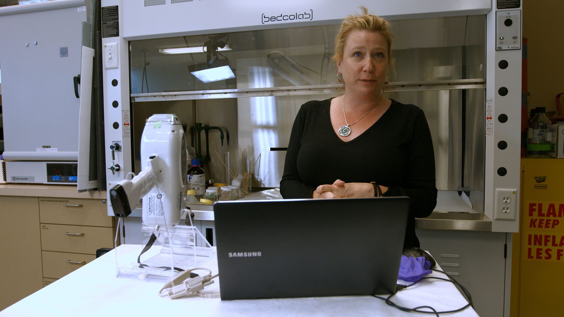 Mauray Toutloff conservator at the Museum of Anthropology